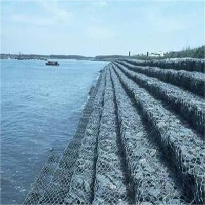 Galfan Draht 2,7 mm Metall Gabions Korb Käfig Konstruktion Schwarz Finish