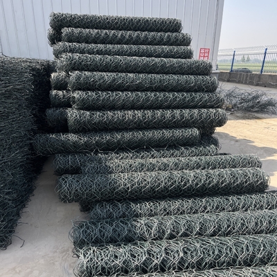 Dauerhafte Gewebe Gabion Korb einfache Montage 2.0-4.0mm Drahtfreien Probe senden