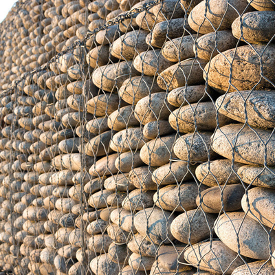 Gabion Zaun Beste Preis Hexagonalen Gabion Käfige Rostfeste Geschweißte Gabion Käfige Verzinkte Gabion Box