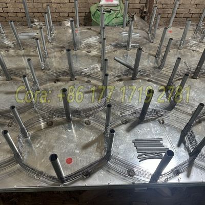 Unsichtbares Drohnennetz Zaun Draht Hindernis