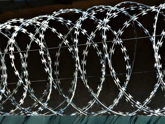 Edelstahl Anti-Rost Hochsicherheit Rasierklinge Gebrauch Concertina Rasierdraht