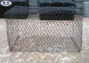 Einfache Montage Langlebiges Seidenradnetz Gabions Korb mit Füllung mit Felsen Kostenlose Proben zur Verfügung