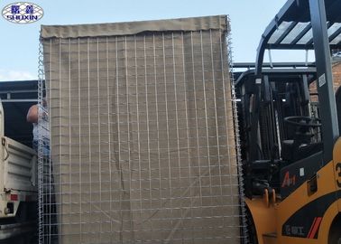 Armee-defensive Sperren-Sand-Farbe/Masche Gabions-Kasten-System