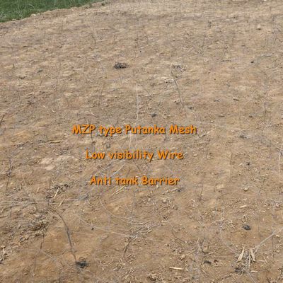 Vielseitige Panzerfalle Mzp Putanka Netze für verschiedene Gelände Fahrzeug Immobilierung Verteidigungsbarriere Panzerschutzbarriere