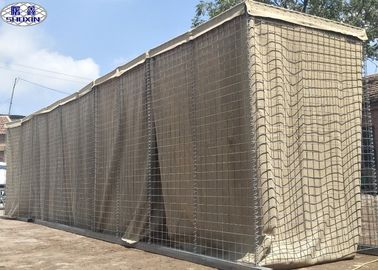 Kundenspezifischer Militär-Gabions-Kasten/galvanisierte Militärsand-Wand