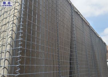 Kundenspezifische Militär-Gabions-Kasten-Hesco geschweißte Maschendraht 5mm ISO-Bescheinigung
