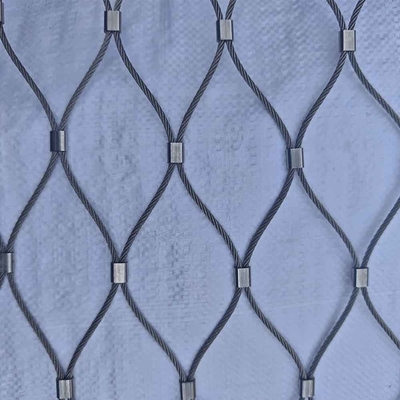 Schlachtfeldverteidigung Gewebte Anti-Drohnen-Netting Edelstahl-Seilnetz