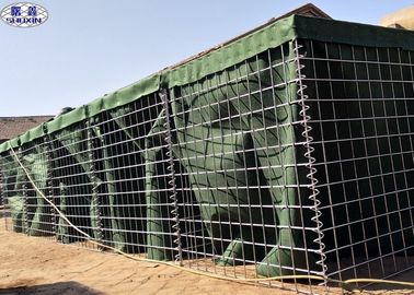 Galvanisierter Militärsand-Wand-zusammenklappbare Eigenschaft kundengebundener Service