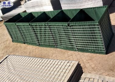 Galvanisierte Militärsperren benutzten schützende Wand-Geotextilien-Gewebe-Komponenten
