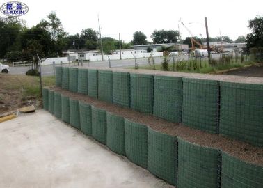kohlenstoffarme Draht-Materialien der 5mm Hochwasserschutz-defensive Bastions-Sperren-Stützmauer-Q195