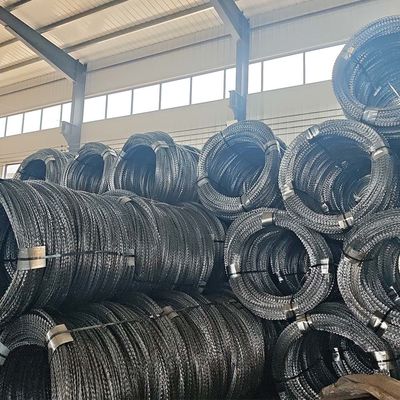 Hot Dipped Galvanized BTO-22 Security Fencing Razor Reinforced Barbed Wire For Fence