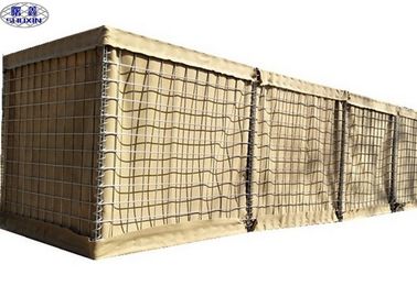 Multi zellulärer defensiver Draht-Durchmesser der Bastions-Sperren-Masche Gabions-Kasten-Wand-4-5.0mm