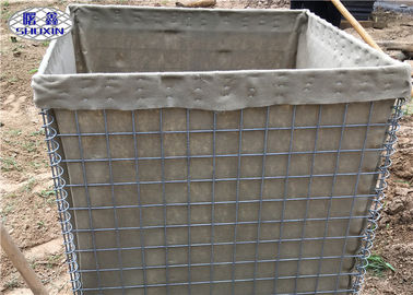 Defensive Sperren Sand SX9 Fileld HESCO/Geotextilien zeichneten Militär-Gabions-Sperren