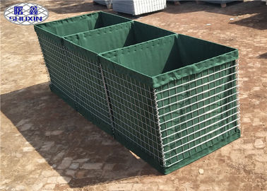 Galvanisierte Gabions-Kasten-Geotextilien gezeichnete Eigenschaft für das Verhindern von Explosion