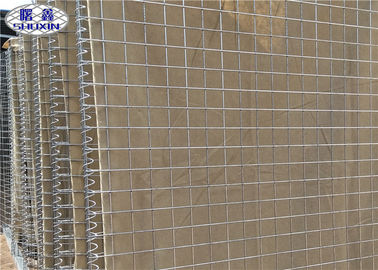Militär benutzter Gabions-Korb Morden schreiben galvanisierte Stahlkomponenten