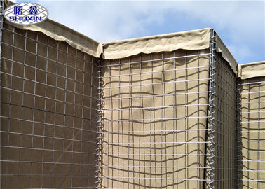 Militärische mit Sand gefüllte Sperren/Gabions-Verteidigungs-Sperren 3 Jahre Garantie-