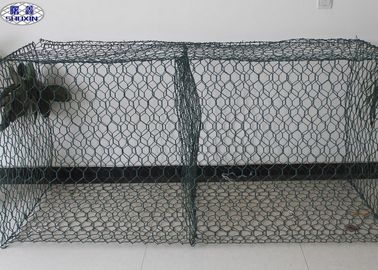 Gesponnener Gabions-Wand-Käfig-/Stein-Korb-Stützmauer-Flussbank-Schutz