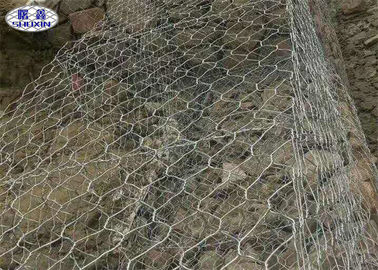 Drahtgewebe-Maschendraht-Steinstützmauer für Brücken-Schutz-Wetter-Beweis
