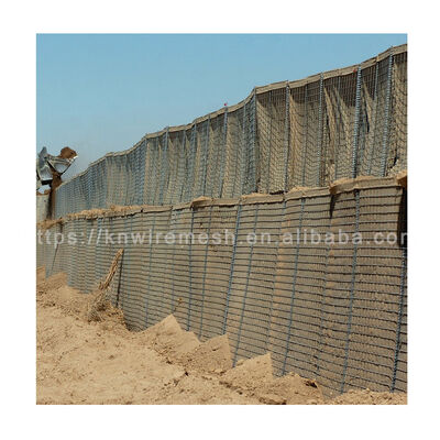 Anti-Korrosion & Anti-Rost Hot-Dip Galvanized Folding Steel Wire Mesh Defensive HESCO Barrier Preis