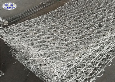 Doppelte Torsion Gabions-Wand-Käfige für Fluss-Bett-Schutz-sechseckige Webart