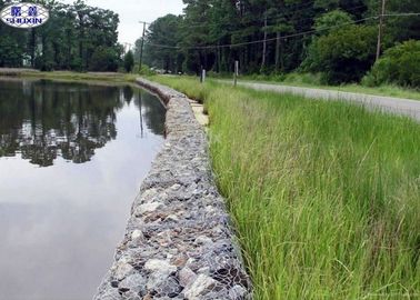 Wand-Körbe 80x100 HoleTwisted Gabion galvanisierten Oberflächenbehandlung