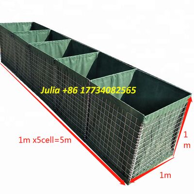 Galfan-Draht-Defensiv-Bastionsbarrieren 20 Jahre Erfahrung Hersteller von Schutzsicherheitssystemen