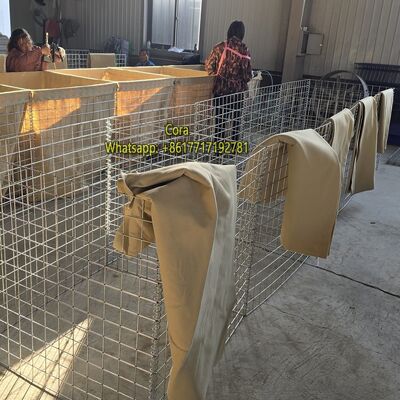 MIL1 Schwere 1,37 m hohe Verteidigungsbastionen, die im Russland-Ukraine-Konflikt verwendet wurden