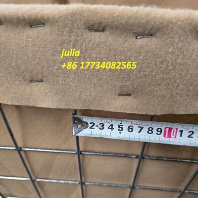 Beige Or Military Green Sand Filled Barriers Mil 7 Durable Sand Barriers For Road Safety And Military Security Purposes