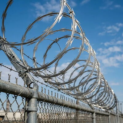 Plattendicke 0,3 mm Spitzdraht, der bei Umzäunungsschutz und Grenzanlagen mit hoher Sicherheit verwendet wird
