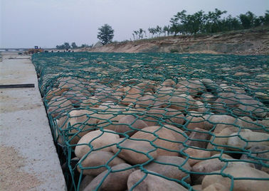 2m x 1m x 1m einfach, Gabions-Kasten-Drahtdurchmesser 2.7mm zu installieren