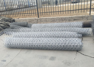 Schwerlast-Gabion-Korb zur Kontrolle der Bodenerosion Gewebtes Gitterdraht einfache Montage Holzpalettenpackung