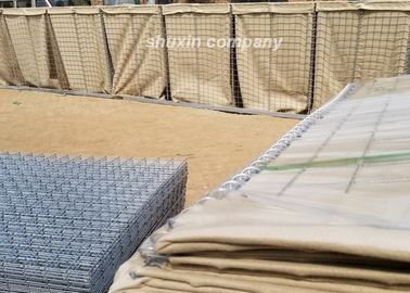 Defensive Sperren-Stahldraht Armee-Schutz Hesco mit heißem eingetaucht galvanisiert