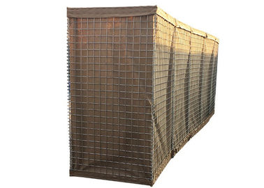 Wand des Irak-Militärverteidigungs-Sperren-Sand-T defensive Gabions-Bastion 3.0-5.0 Millimeter-Draht-Messgerät