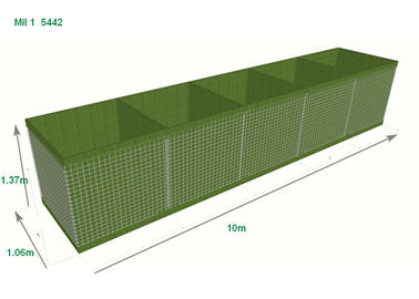 Militär-Hesco-Bastions-Wand 3