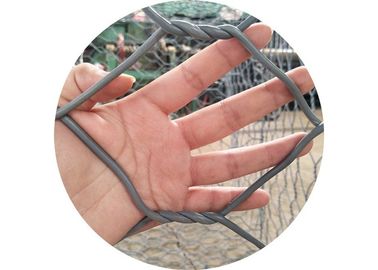 Webart-Art galvanisierte Gabions-Filetarbeit, galvanisierter sechseckiger Maschendraht Gabions