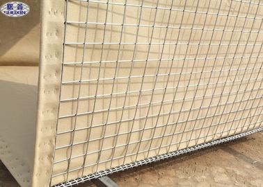Mil1 - mit Sand gefüllte Militär-Hesco Sperren Mil10 schweißten Hesco-Bastion