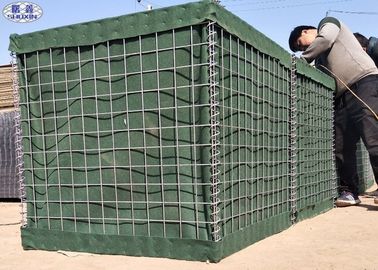 Sperren Galvanzied mit Sand gefüllte Hesco-Bastions-Verteidigungs-Sperren-Wand
