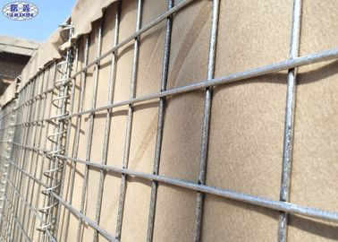 Mit Sand gefüllte Sperre Jordaniens Militär-Hesco-Verteidigungs-Sperren-Wand-Größen und Preise