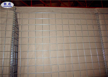 Galfan beschichtete mit Sand gefüllte Sperren, geschweißte Militär-Hesco-Sperren Gabion