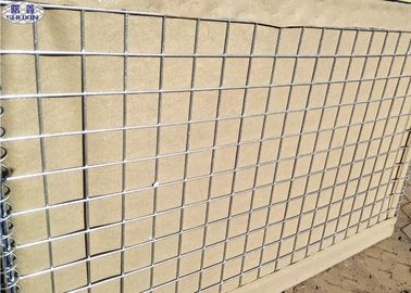 Mit Sand gefüllte Hochleistungssperren-heißer eingetauchter galvanisierter geschweißter Maschendraht-Kasten