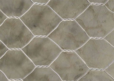 Zartes Projekt sechseckige gesponnene Gabions-Maschen-Kasten-Wand für Reservoir-Schließung