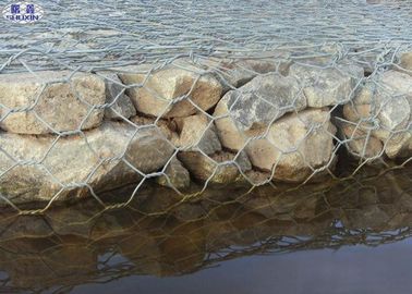 PVC beschichtete galvanisierte Erosionsschutz Gabions-Körbe für Fluss-/Bank-Steigung