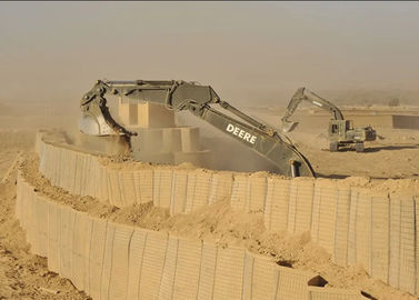 Heiße eingetauchte galvanisierte Hesco-Bastion Defensive Hesco-Wand Mil 7