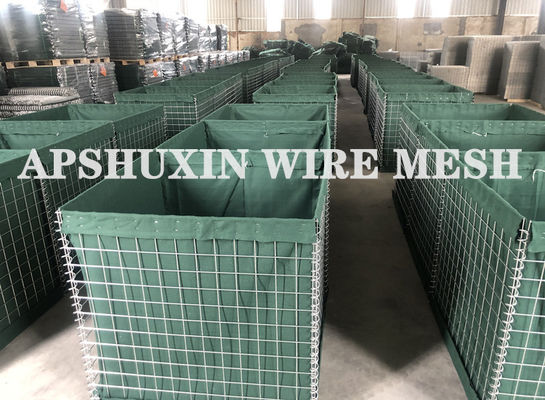 Steinkorb Militärsand-Wand Hesco-Sperre Gabion 1 Meter-Hoch