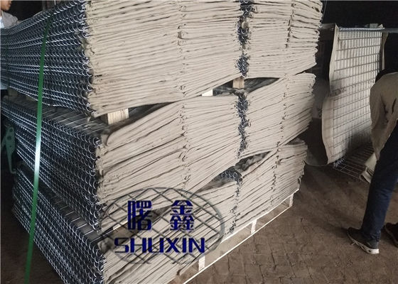 Heigh 2' mit Sand gefüllte Höhen-defensive Sperre Hesco 2x1x1 mit Geotextilien-Filter-Gewebe