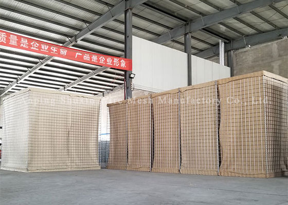 Defensive Sperren Sand-Farbe-Hesco MIL19 für Militär