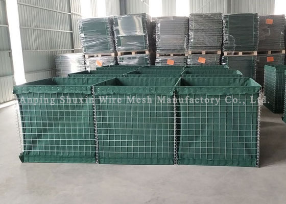 Militärische mit Sand gefüllte schwere galvanisierte defensive Sperre 50x50mm