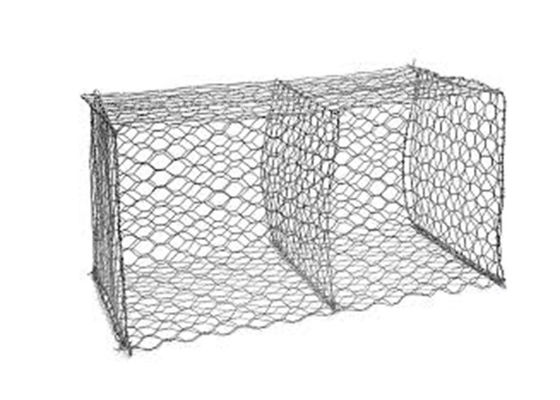 4mm Antirost galvanisierte Gabion Körbe 8x10cm Hochleistungs