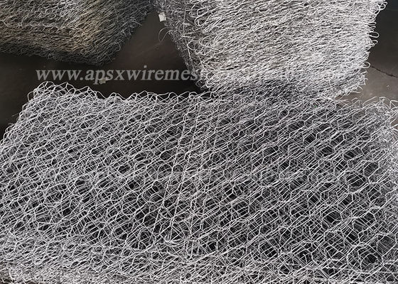 Sechseckiger 3.0MM PVC beschichteter Gabion Hochleistungsdraht Mesh For Retaining