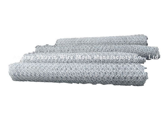 heißes Bad des 2*1*1m Eisen-Maschendraht-4mm galvanisierte Gabions-Korb-sechseckiges Loch
